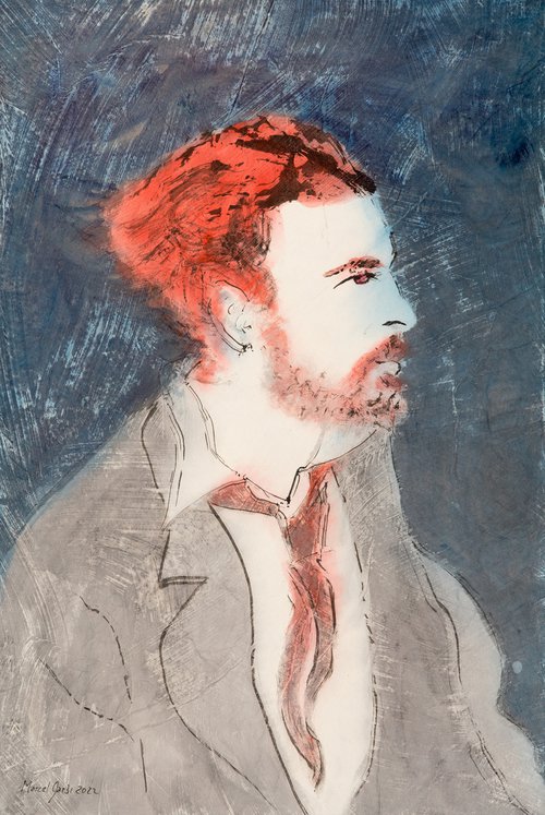 Redhead portrait by Marcel Garbi