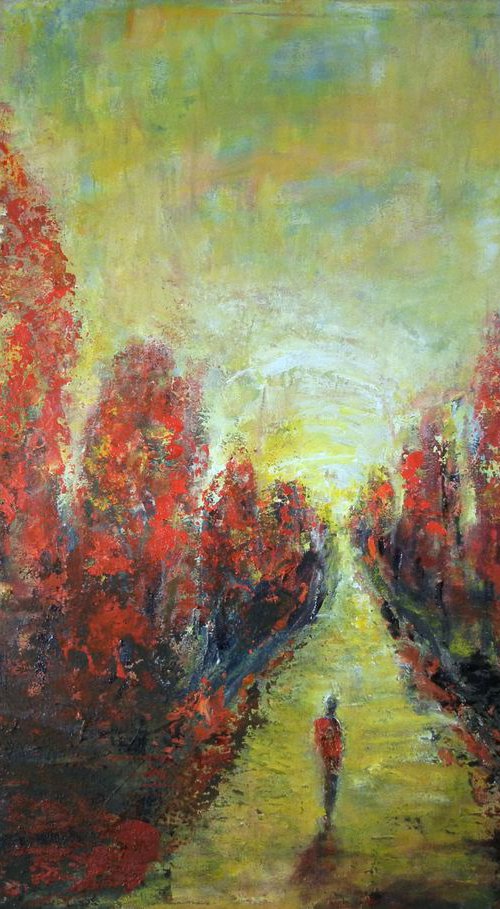 The Road Less Traveled 36x48 by BenWill