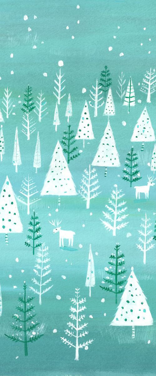 Winter trees by Mary Stubberfield