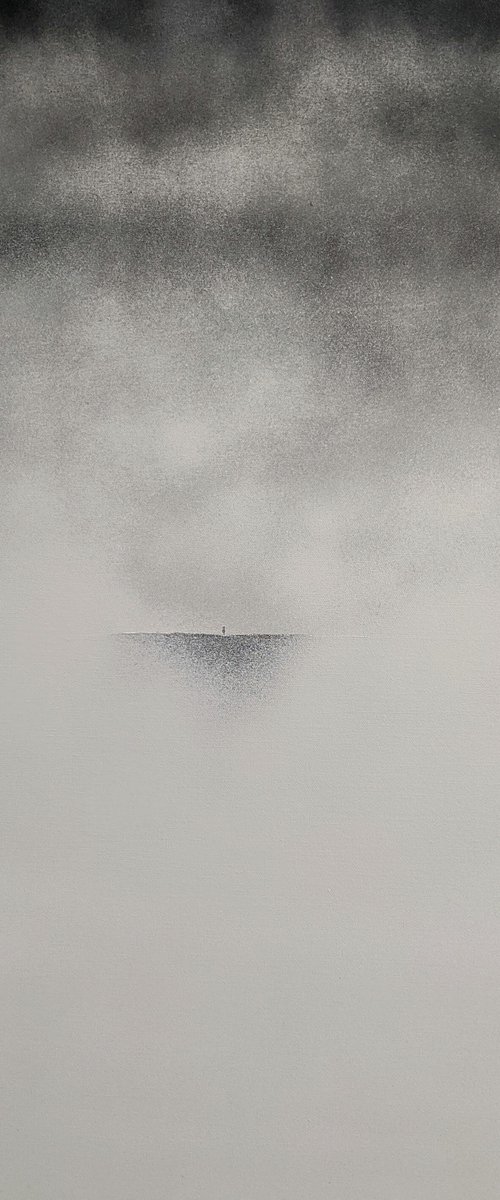 through the mist by Robert Owen Bloomfield
