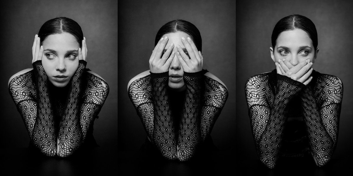 Photorealistic Portrait Photograph By Harv Greenberg, 40 X 20, Life In 2025, Original Artwork