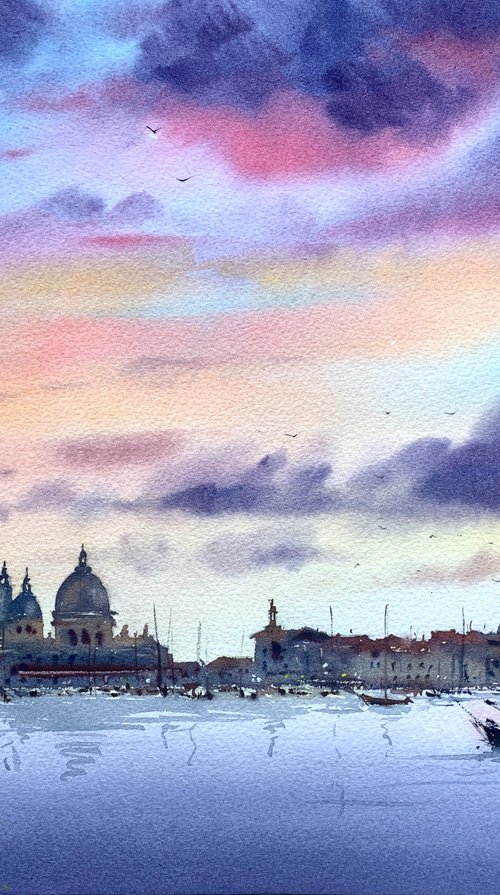 Basilica di Santa Maria della Salute, Venice #3 by Eugenia Gorbacheva