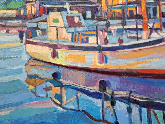 Old fishing boat
