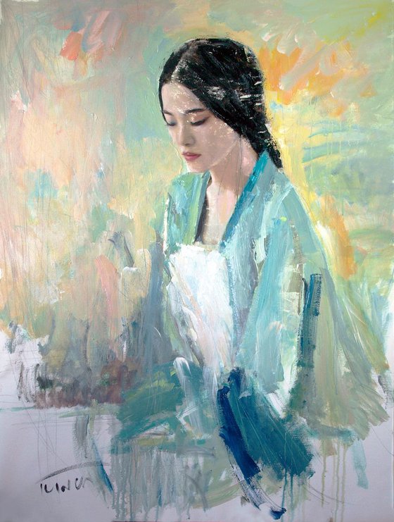Zen (L'une 58) * 48.4 x 36.6 inches