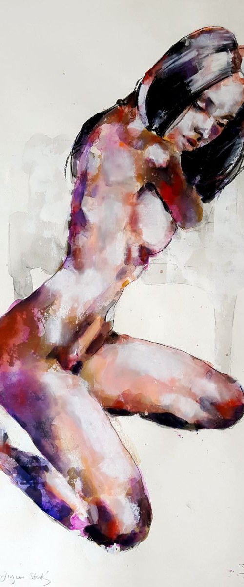 10-31-16 figure study by Thomas Donaldson