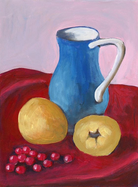 Still Life With A Blue Jug