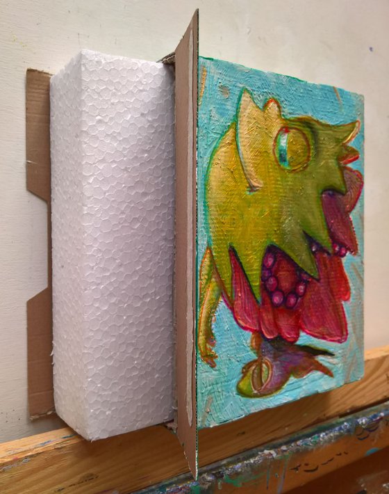 - LISA S FISH - ( 16 x 21 x 6 cm )