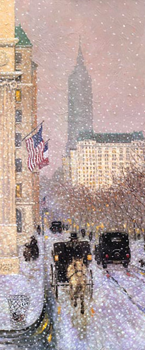 Winter on Fifth Avenue by Patrick Antonelle