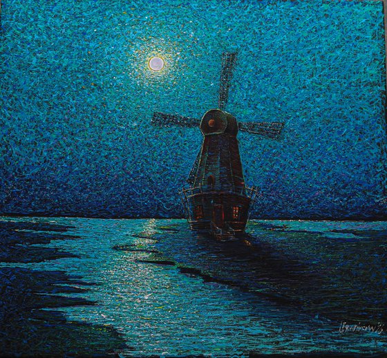 A quiet whisper in the blue