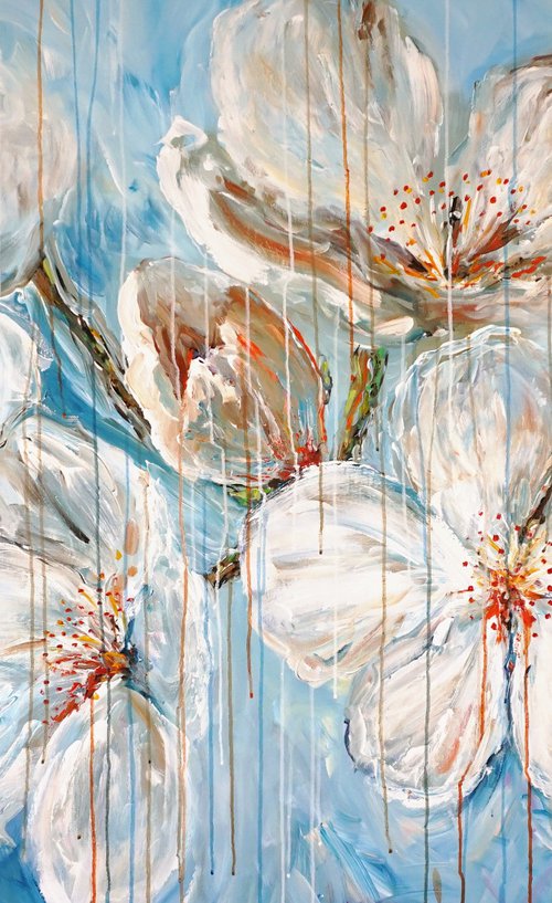 Cherry Blossoms XL 1 by Peter Nottrott