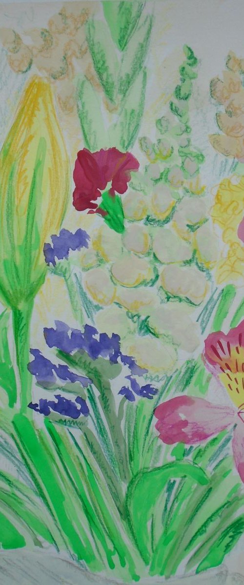 Flower bouquet I by Kirsty Wain