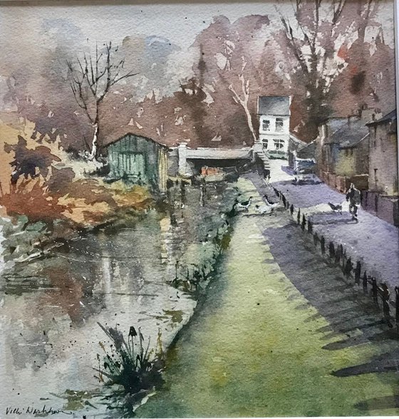 Canal side, Aberdulais