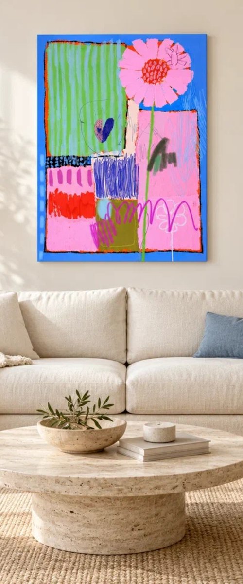Daisy in the Dance of Colors by Sasha Robinson