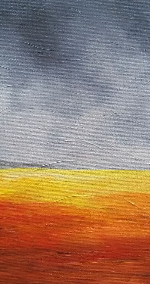 Red and Grey by Katrina Case