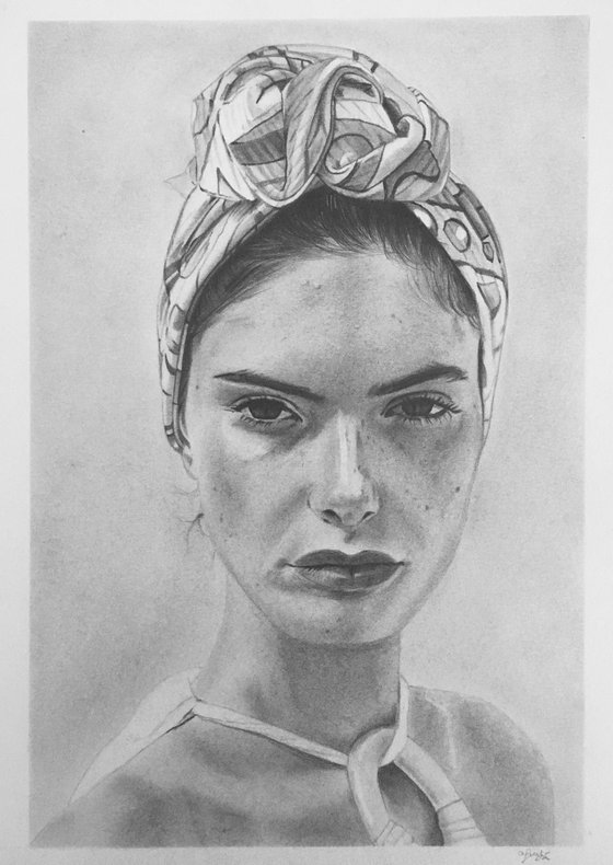 Girl with headband no.2