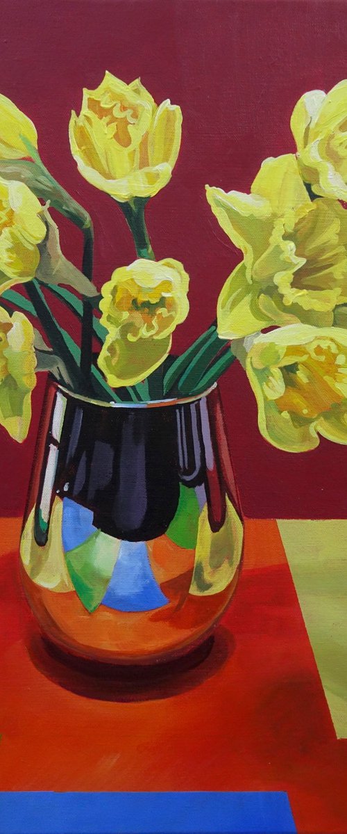 Daffodil Reflections by Joseph Lynch