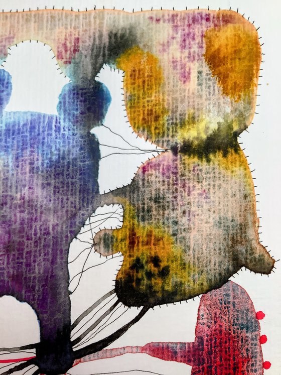 TRIPTYQUE ABSTRAIT 172401
