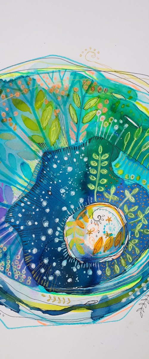 Mandala-The Spring by Simon Tünde
