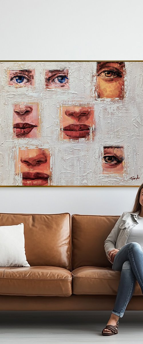 Look into our eyes by Trayko Popov