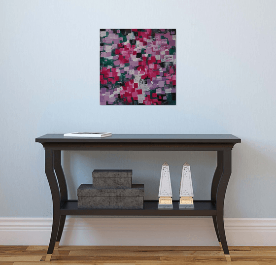 Rhododendron bouquet. Modern Impressionism.