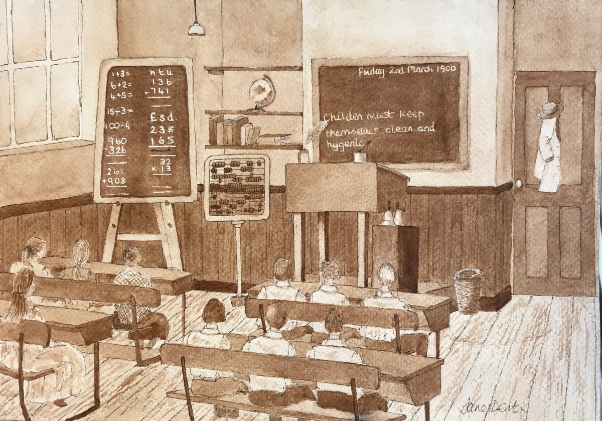 Victorian Schoolroom by JANE DENTON
