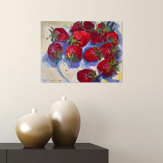 Strawberries still life