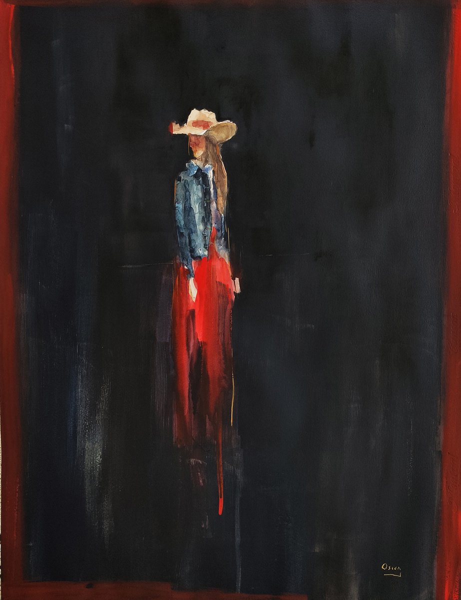 cowgirl II by Oscar Alvarez Pardo