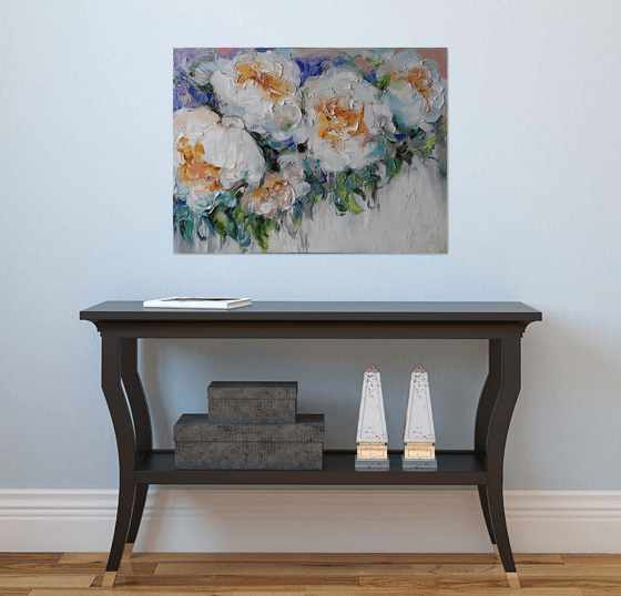 Сharm of white flowers