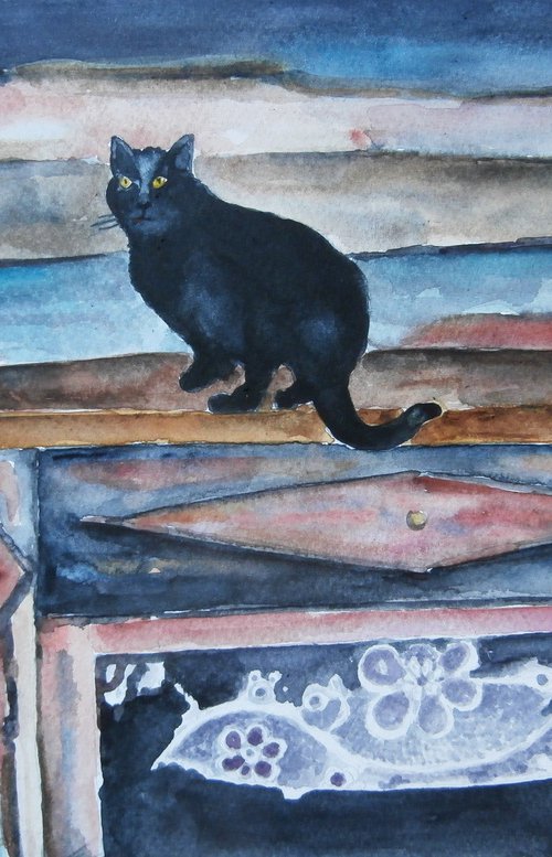 BLACK CAT by Zoran Mihajlović Muza