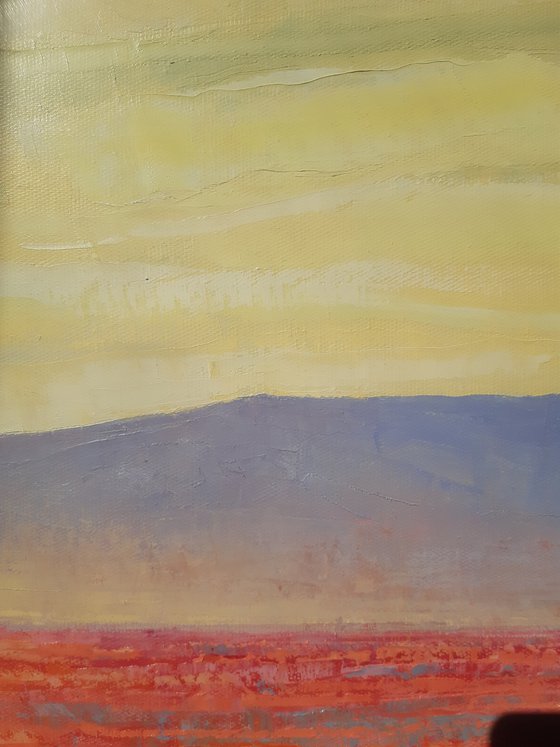 Red Field II 50x70cm