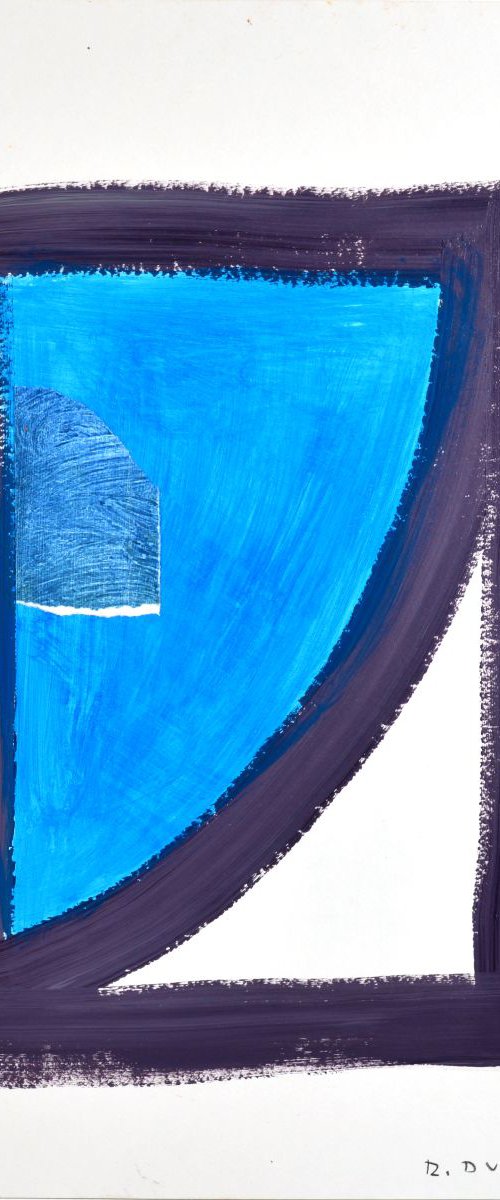 Untitled Blue Box (1) by Rodney Durso