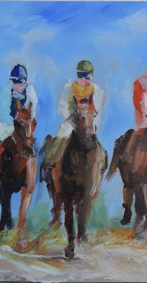 Jockeys. by Vita Schagen