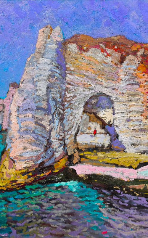 Etretat Cliffs by Alexander Shandor