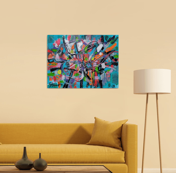 Floral abstraction-II