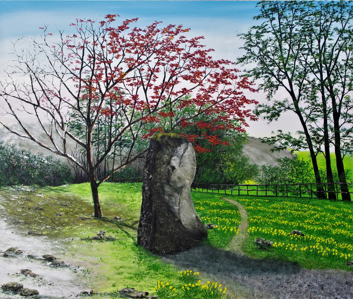 A Climate Prayer. By Hazel Thomson, 47 X 39, Artwork For Sale On Artfinder