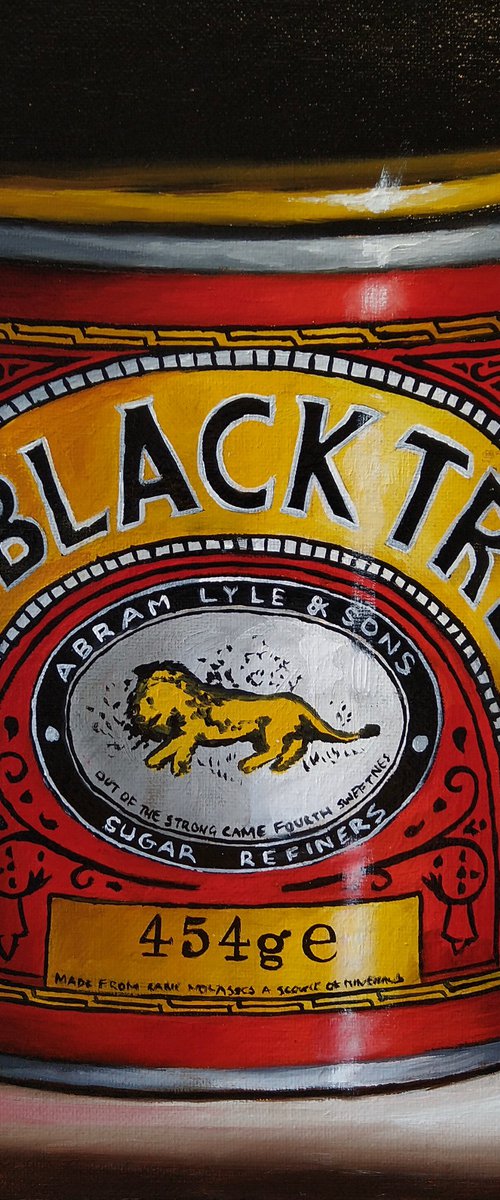Black Treacle  still life by Jane Palmer Art