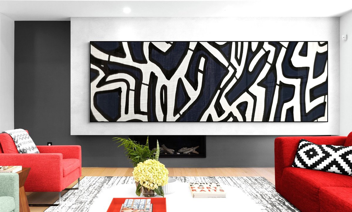 Breaking Patterns #3 By V+V Kniazievi, 59 X 20, Artwork For Sale On Artfinder
