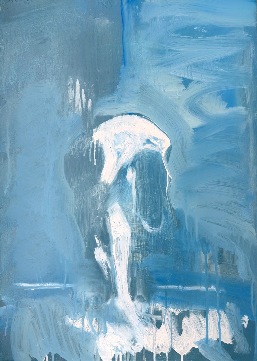 Bathing In Darkness By Zakhar Shevchuk, 20 X 28, Artwork For Sale On Artfinder