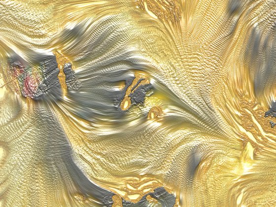 Textura oro II/XL large original artwork