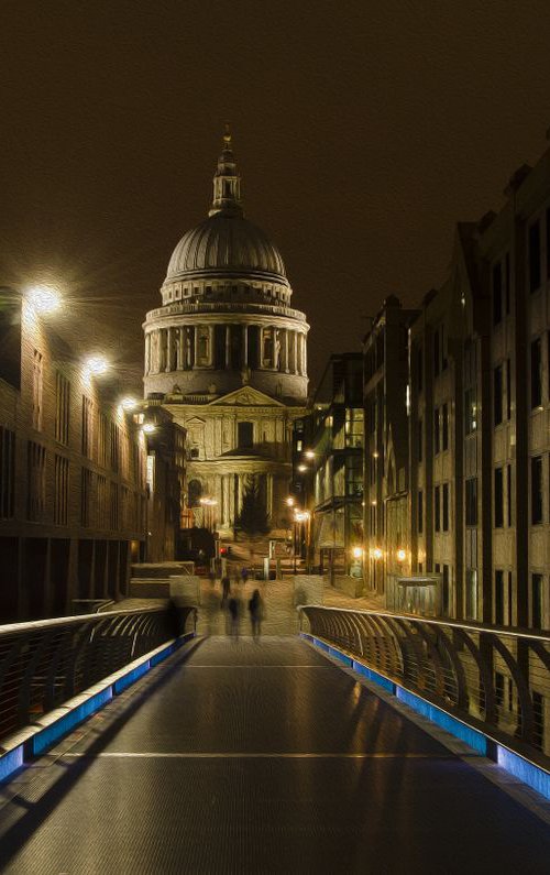 London at Night 9 by Alistair Wells