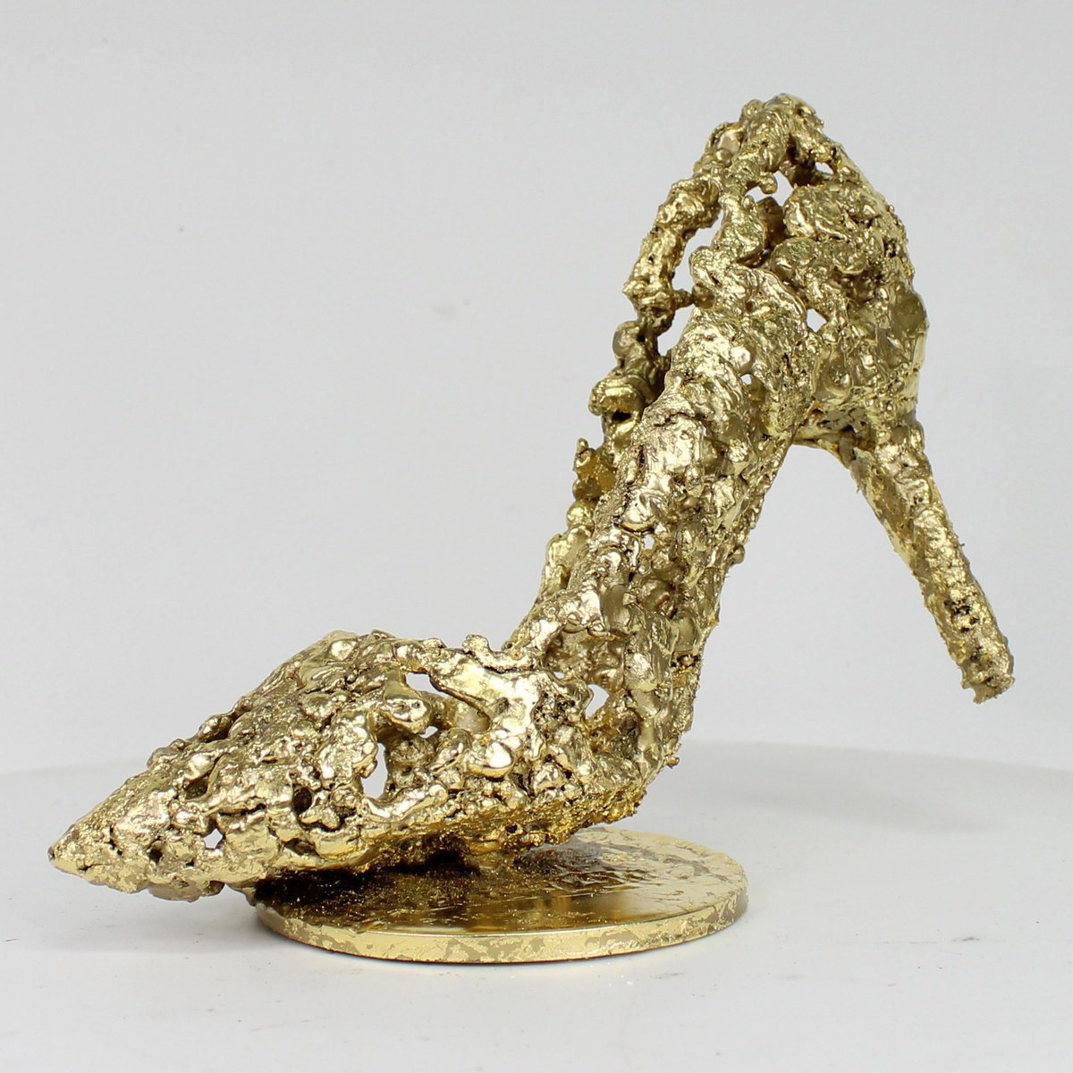Cendrillon - Sculpture stiletto heel shoe by Philippe Buil