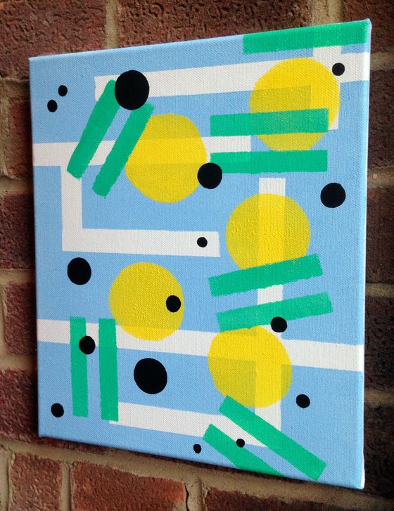 Abstract 4 Acrylic On Canvas