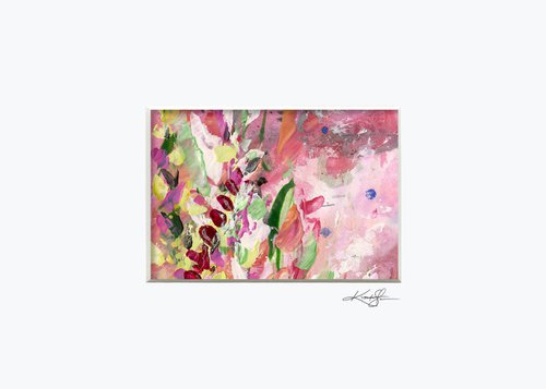 Meadow Dreams 22 - Flower Painting by Kathy Morton Stanion by Kathy Morton Stanion