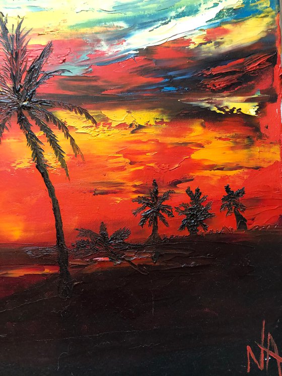 Paradise, 50x60 cm