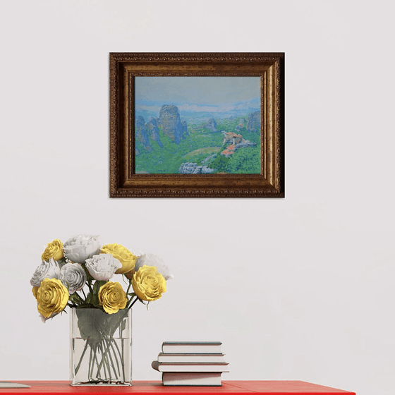 Meteors. Rusanu Monastery