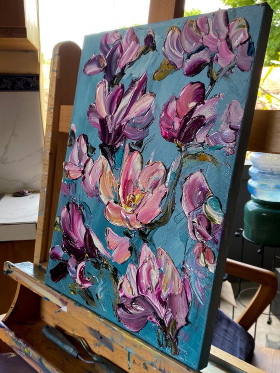 Magnolia on Grey III