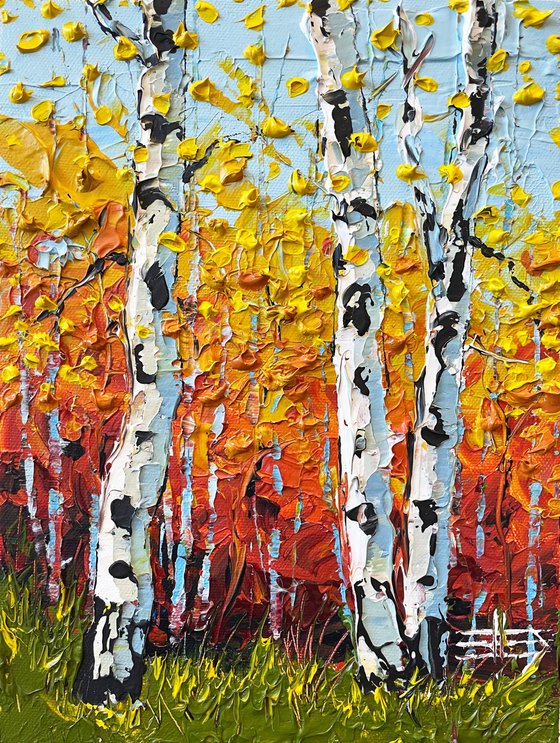 Three Birches