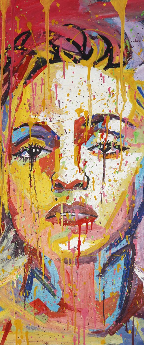 Madonna Acrylic on canvas 80x100 by Eugene Gorbachenko