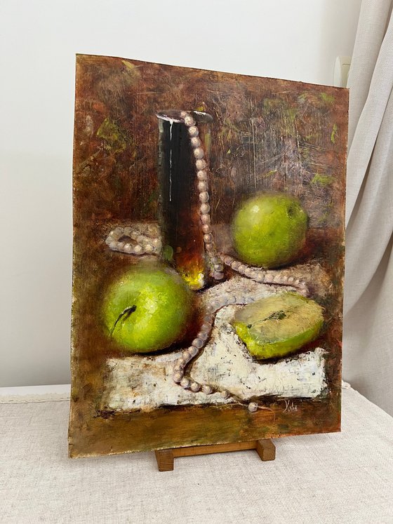 Retro Apple Still Life