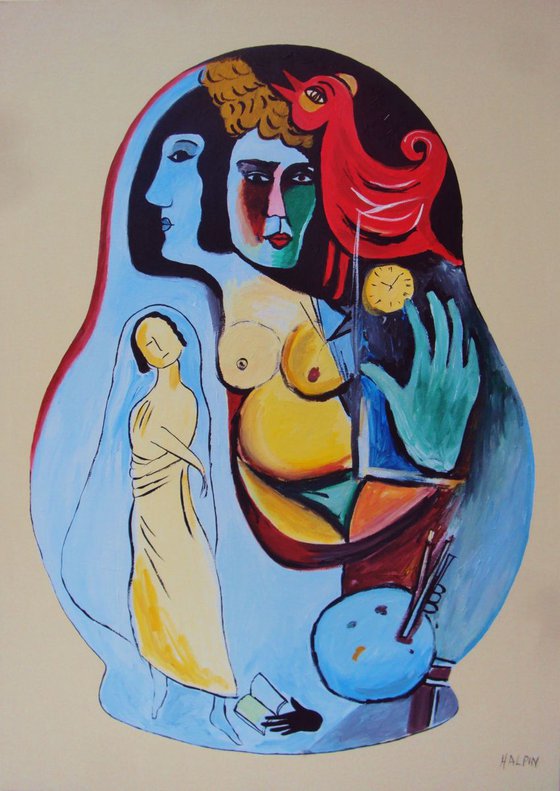 Chagall Matryoshka